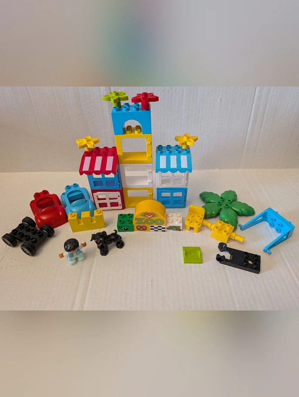 LEGO Duplo Mixed Lot Pieces Building Blocks Figures Animals Specialty Printed